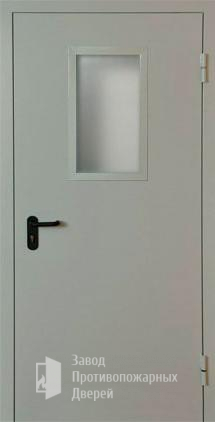 Фото двери «Однопольная со стеклопакетом EI-30» в Краснозаводску