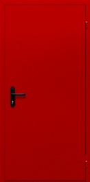 Фото двери «Однопольная глухая (красная)» в Краснозаводску