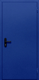 Фото двери «Однопольная глухая (синяя)» в Краснозаводску